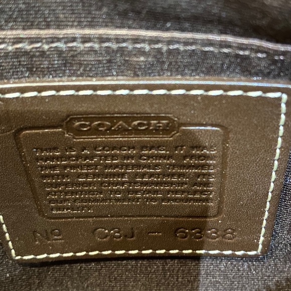 Coach Monogram Crossbody - Picture 5 of 5